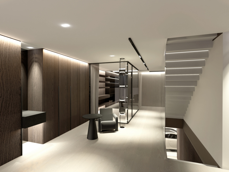 Innenarchitekt-_Zuger_See_Schweiz_Interior-Design_by_Heike_Karsch_Neubau_einer__Villa_exklusiv_Garderobe_